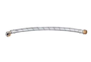 Racord cu invelis din cauciuc pentru hidrofor cu cot 1 FI-FE 65cm