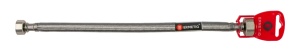 Racord ranforsat cu inox 80cm 1/2x3/8"FF - Img 1