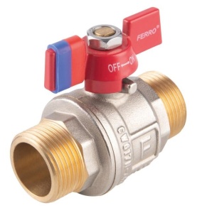 ROBINET TRECERE SFERA CU FLUTURE PN30 3/4" FE-FE KFPN2