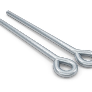Tija de fixare cu ochi 250mm
