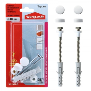 Set fixare vas WC 100x80
