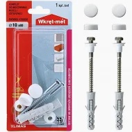 SET MONTAJ WC 10*80 BKMM-B ALB X9BUC/CUT