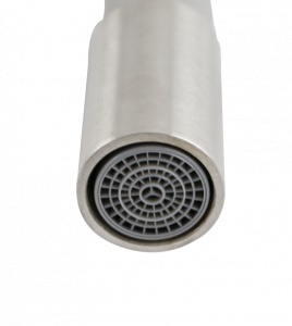 Baterie bucatarie INOX pipa flexibila NEGRU ER-YX208N - Img 4