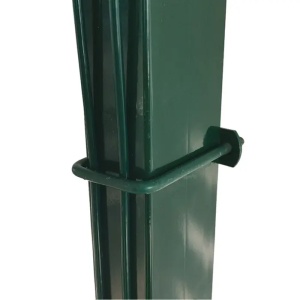 Brida fixare gard RAL 6005/60 X 40 (100BUC) - Img 2