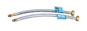 Racord flexibil monocomanda cu invelis din cauciuc 1/2" 60cm