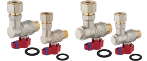 SET 4 ROBINETI CU SEMIOLANDEZ CENTRALA 3/4+1/2 ZK2F1520