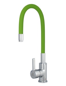 Baterie bucatarie pipa flexibila VERDE ER-A208V