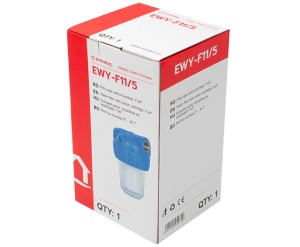 Filtru apa 5" cu cartus bumbac, filet interior 1" - Img 2