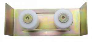 Placa cu doua role ghidaj, 41mm, EV-U10041 - Img 2
