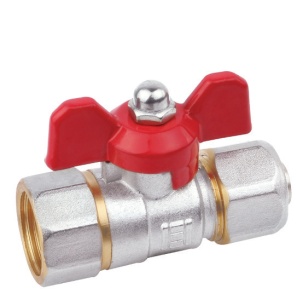 Robinet fluture pentru pexal 16*1/2" FI, RB-D1612F