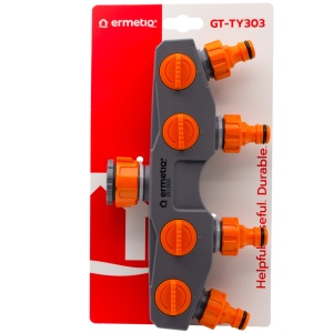 Adaptor 4 cai, cu robineti, ECO, GT-TY303 - Img 3