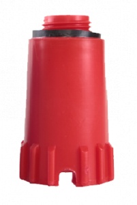 Dop de proba 1/2" Rosu ABS-DM12R