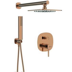 BATERIE INGROPATA CU SET DE DUS POLA ROSE-GOLD