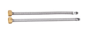 Racord flexibil monocomanda din inox 1/2" 50cm 2buc/set