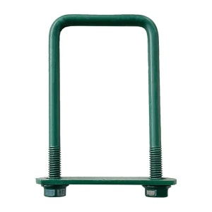 Brida fixare gard RAL 6005/60 X 40 (100BUC)