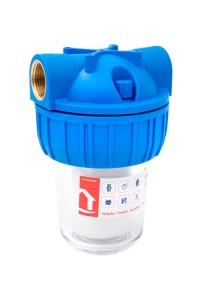 Filtru apa 5" cu cartus bumbac, filet interior 1" - Img 3