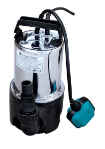 Pompa submersibila cu flotor 400w (de inox pentru apa murdara)