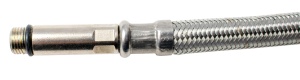 Racord ranforsat cu inox 60cm 1/2"MF - Img 3