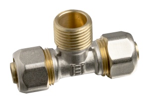 Teu cu filet exterior 20*3/4 - Img 3