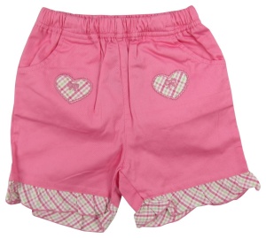 Pantaloni scurti bebe fete, Primii Pasi, S3885 mov 12luni - Img 2