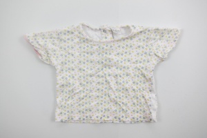Tricou bebe fete, Primii Pasi, S2542, bleu, 12-18L
