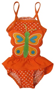 Costum baie fete, 12-18L, porto, Primii Pasi