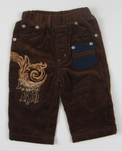 Pantaloni baieti, S26362, Primii Pasi, 12-18L, bleumarin - Img 3