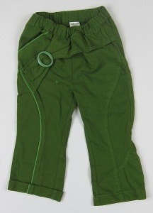 Pantaloni fete, S28262, Primii Pasi, maro, 12-18L - Img 2