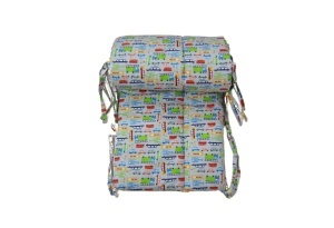 Protectie laterala patut, matlasata, 180x30cm, bumbac certificat Oeko Tex, PLP01 - Img 12