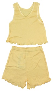 Set pijama fete SAM199628 alb 10 ani - Img 3