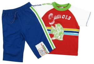 Set trening baieti SAM107892 rosu 2 ani