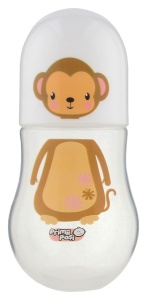 Biberon cu tetina silicon 150 ml