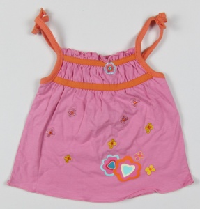 Bluza cu bretele, S21101, Primii Pasi, 6-12L, galben - Img 2