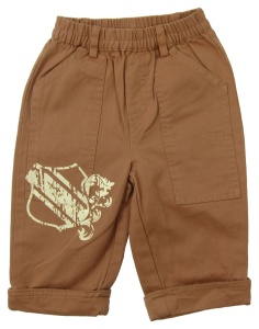 Pantaloni bebe baiat, Primii Pasi, S24332, gri, 12 luni - Img 2
