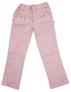 Pantaloni lungi fete, Primii Pasi, 4073, gri, 10 ani - Img 2