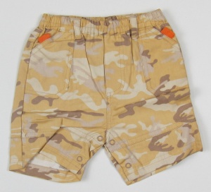 Pantaloni scurti baieti, S4492, Primii Pasi, 0-3L, bleu - Img 2