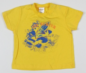 Tricou baieti, S21052, Primii Pasi, 12-18L, galben
