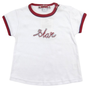Tricou bebe fete SAM103630 galben 12luni - Img 2