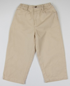 Pantaloni baieti, S20035, Primii Pasi, 2 ani, crem