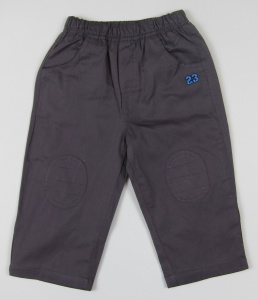 Pantaloni baieti, S22232, Primii Pasi, 12-18L, gri inchis