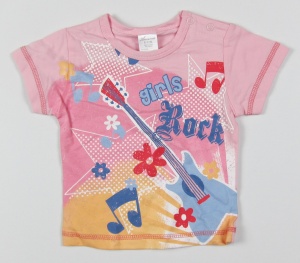 Tricou fete, S25421, Primii Pasi, bleu, 12-18L - Img 2