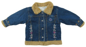 Jacheta blugi captusita bebe fete, Primii Pasi, S2241, albastru, 0-3luni - Img 2
