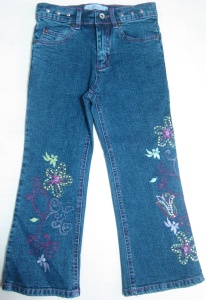 Pantaloni jeans fete, SAM205149, 2 ani
