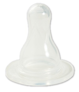 Tetine Silicon curgere medie -2 buc/blister