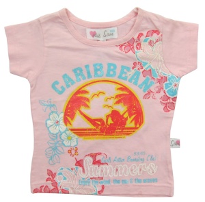 Tricou fete SAM106683, bleu, 2 ani - Img 3