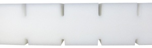 Saltea copii burete cu santuri ventilatie 120x60x10 cm, Primii Pasi - Img 2