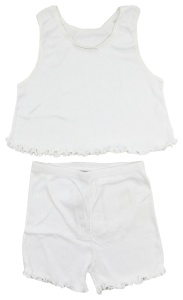 Set pijama fete SAM199628 alb 10 ani