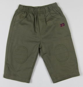 Pantaloni baieti, S22232, Primii Pasi, 12-18L, gri inchis - Img 2