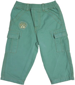 Pantaloni bebe baieti, Primii Pasi, S22213, albastru, 12-18luni - Img 2