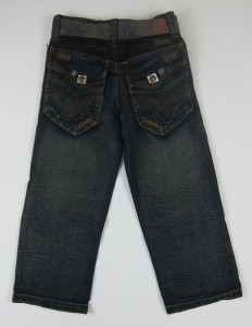 Pantaloni jeans baieti, 926008, Primii Pasi, 10 ani - Img 2